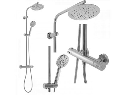 Rea Bliss sprchový set termostatický, chrom, REA-P8805