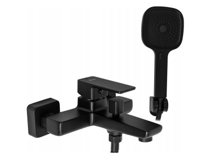 Rea Orix vanová baterie se sprchou, black, REA-B5133