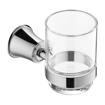 Aplomo Art Line sklenička s držákem, chrom, AL53320CR