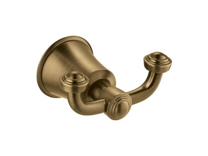 Aplomo Art Line dvojdržák na ručníky, starožitná bronz, AL53120BR