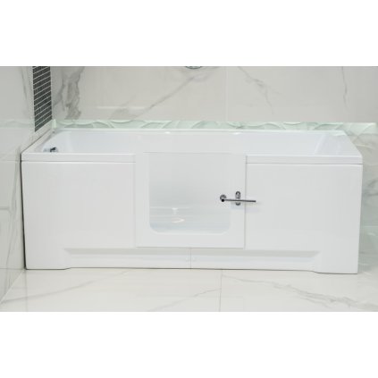 Aplomo Perfect akrylátová vana s dvířky a krycími panely Délka vany: 100cm, PERFECT100