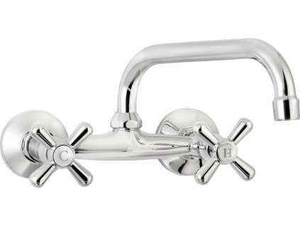 Aplomo Klasik umyvadlová/dřezová baterie s vrchním U ramínkem, BOS_050D