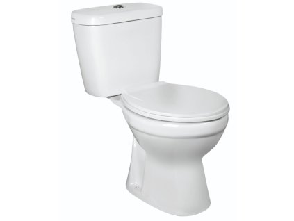 Kerra Clear WC kombi se sedátkem, spodní vývod, CL-C-S