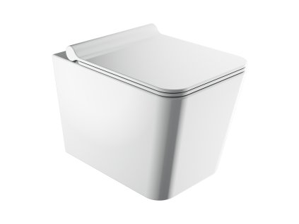 Aplomo Boston WC závěsné se sedátkem, rimless, BOSTONMWBP