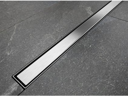 Besco Virgo Slim odtokový žlab, chrom Délka žlabu: 80cm, OL-80-VS