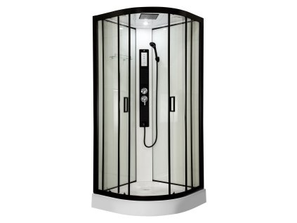 Kerra Petrus 90x90x216 masážní sprchový box, NOV-PS90