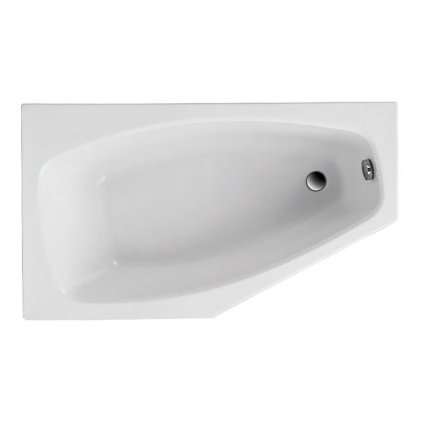 Polimat Marika 140x80 akrylátová vana Délka vany: 140cm, Orientace: Levá, MKA14080_LEVA_140_CM
