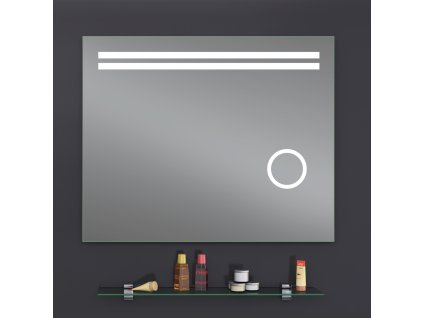 Lavedo Lava Della 80x65 koupelnové zrcadlo s LED podsvícením, LAVADEL80