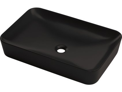 Deante Tess 60 keramické umyvadlo na desku, černá, CDS_NU6S