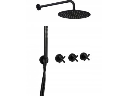 2979 4912 black edition exit podomitkovy sprchovy set s baterii