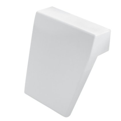 Besco Modern podhlavník na vanu, bílý, ZWM