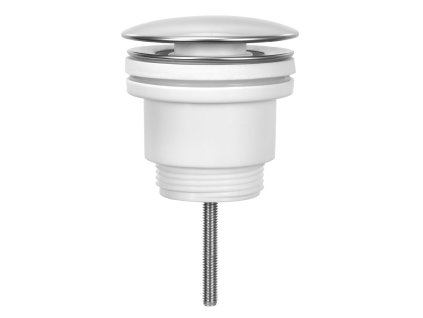 Aqualine Umyvadlová výpust 5/4“, click-clack, velká zátka, 5-46mm, ABS/chrom TF5001