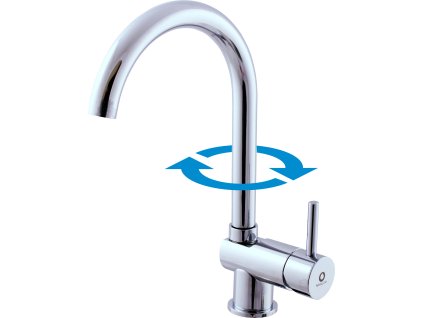 SEINA - Dřezová baterie, Chrom SE908.0/4, RAV Slezák