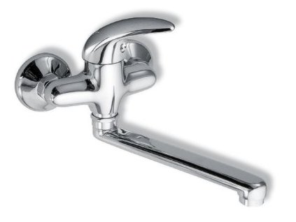 Novaservis Umyvadlová baterie 100 mm lékařská páka Metalia 55 chrom 55077L,0