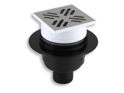 Novaservis Podlahová vpust spodní 50 nerez 451,0