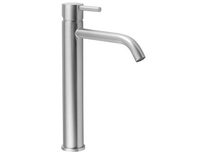 Sapho MINIMAL stojánková umyvadlová baterie vysoká, nerez mat MI202