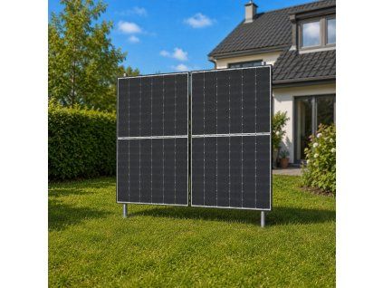 Plotová konstrukce TIPA pro 2 solární panely 910Wp 06446786