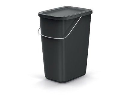 KEDEN Koš odpadkový COMPACTA Q FLAP BASIC černý 12l 06444460