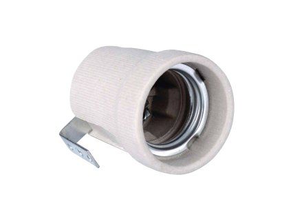 Objímka keramická E27 BEMKO E27-F519U 08780083