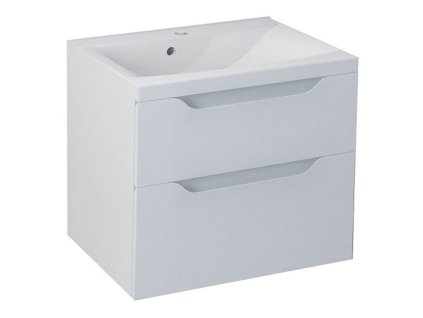Sapho WAVE umyvadlová skříňka 60x65x47,8cm, bílá WA060-3030
