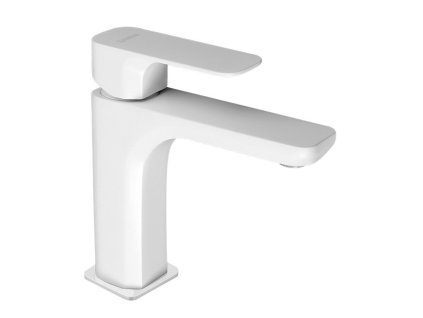 Sapho SPY stojánková umyvadlová baterie, bílá mat PY02/14