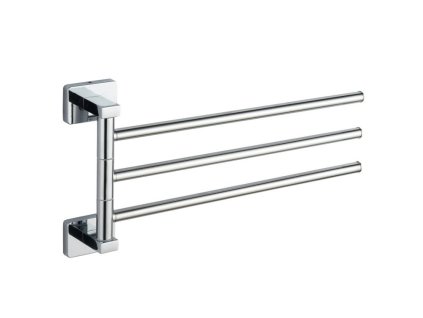Aqualine APOLLO trojitý držák ručníků 350mm, chrom 1416-16