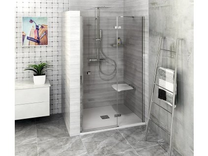 Polysan FORTIS sprchové dveře do niky 1000mm, čiré sklo, pravé FL1410R