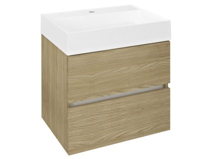 Sapho ODETTA umyvadlová skříňka 57x50x43,5cm, jilm bardini DT060-1313