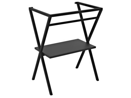Sapho FERRO podstavec pod umyvadlo 565x720x390mm, černá SKA560-1