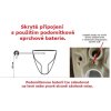 CREAVIT Standard TP320, závěsné WC s bidetem