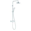 KLUDI LOGO sprchový set Dual Shower System s termostatem, 200 mm, chrom, 6809505-00