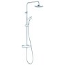 KLUDI LOGO sprchový set Dual Shower System s termostatem, 200 mm, chrom, 6809505-00
