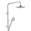 KLUDI LOGO sprchový set Dual Shower System s termostatem, 200 mm, chrom, 6809205-00