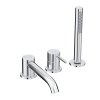 KLUDI BOZZ baterie na okraj vany, 3-otvorová instalace, chrom, 384480576