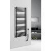 Sapho METRO-E elektrické otopné těleso rovné 500x1340mm, 500 W, černá mat ME513B