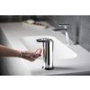 Aqualine Bezdotykový dávkovač mýdla na postavení, 240ml, 74x184x113mm, nerez lesk 06672