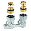 HONEYWELL Resideo V2461 Verafix-VK (H-blok) regulační a uzavírací šroubení, rohové, připojení potrubí 3/4", připojení OT 1/2", V2461EY15A
