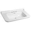 Kerasan WALDORF keramické umyvadlo 100x55cm, 3 otvory, bílá 4142K1-3
