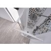 FORTE Čtvercový sprchový kout ACRIL - ANGOLO NEW Barva rámu - Bílá, Rozměr A - 90 cm, Rozměr B - 90 cm OLNAC2FS190031