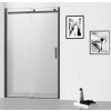 sprchove dvere belver black