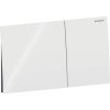 GEBERIT Sigma70 ovládací tlačítko, sklo, bílá, 115.622.SI.1