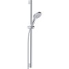 KLUDI DIVE set sprchové hlavice, tyče a hadice, 3 proudy, chrom, 6993005-00