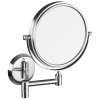 Sapho Kosmetické zrcátko závěsné, Ø 140mm, oboustranné, chrom XP012CH