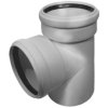 HT PLUS HTEA odbočka odpadní DN110/110, 87°, PP, šedá, 115400