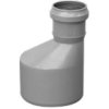 HT redukce DN110/40, 83mm, dlouhá, odpadní, PP, šedá, 3295314401