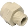 WAVIN EKOPLASTIK PPR přechodka 20x1/2", s plastovým závitem vnějším, svařovací, voda, PP-R, SDG02020RCT