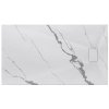 BESCO Obdélníková sprchová vanička VEXO MARBLE - bílá Barva - Bílá, Nožičky k vaně - Bez nožiček, Rozměr A - 120, Rozměr B - 90 VEXOOWD1290MW