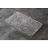 Aqualine RIST koupelnová předložka, 50x80cm, 100% polyester, protiskluz, šedá NI8593