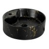Kerra Kratos 138 Marble keramické umyvadlo na desku, KR138BLZ