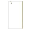Besco Eco-N Walk In sprchový kout, gold Rozměr: 90cm, ENG-90-195C